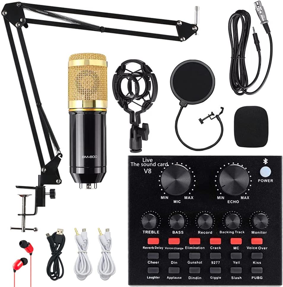 2024 BM-800 Condenser Microphone Kit